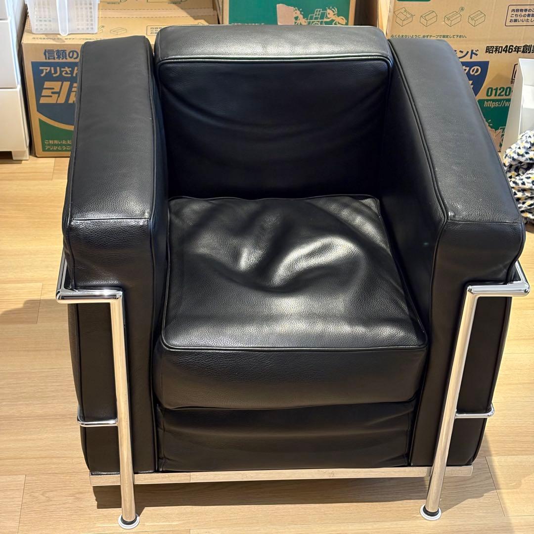 ルコルビュジェ LC2 イタリア本革 大塚家具