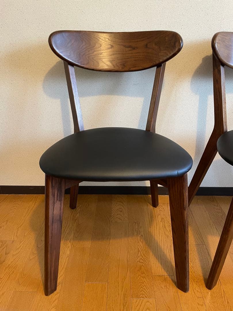 ちるる様　NOCE ノーチェ　ダークブラウン 北欧風チェア