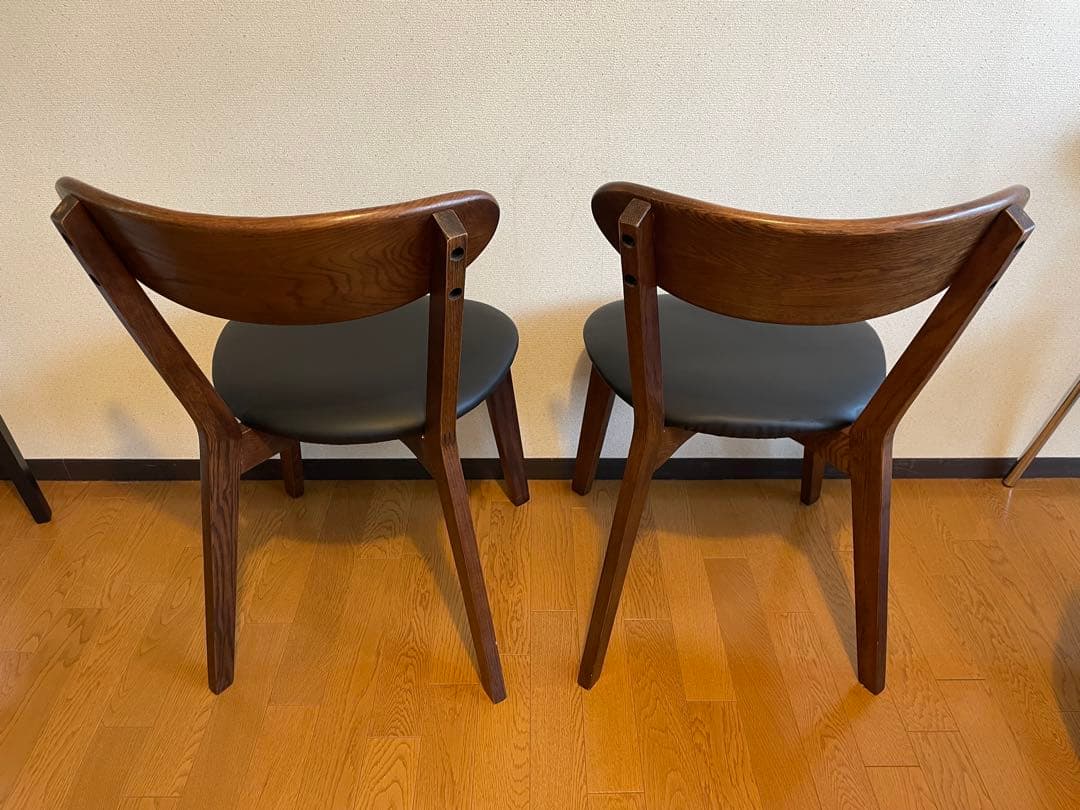 ちるる様　NOCE ノーチェ　ダークブラウン 北欧風チェア