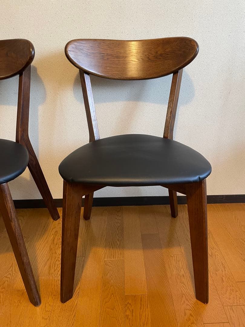 ちるる様　NOCE ノーチェ　ダークブラウン 北欧風チェア