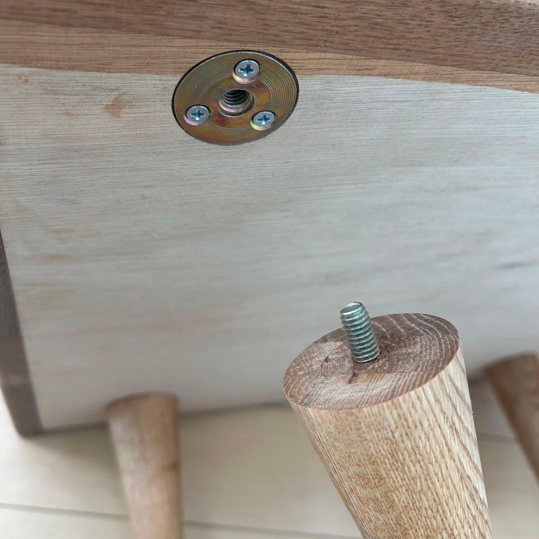 起立木工　廃盤　ノーラ　レンジ台　キッチンカウンター　ナラ材　コンセント付PSE