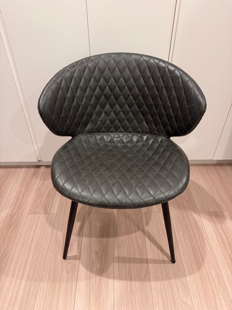 【直接取引限定】キルティング ダイニングチェア2脚セット（楽天人気・入荷待ち品）