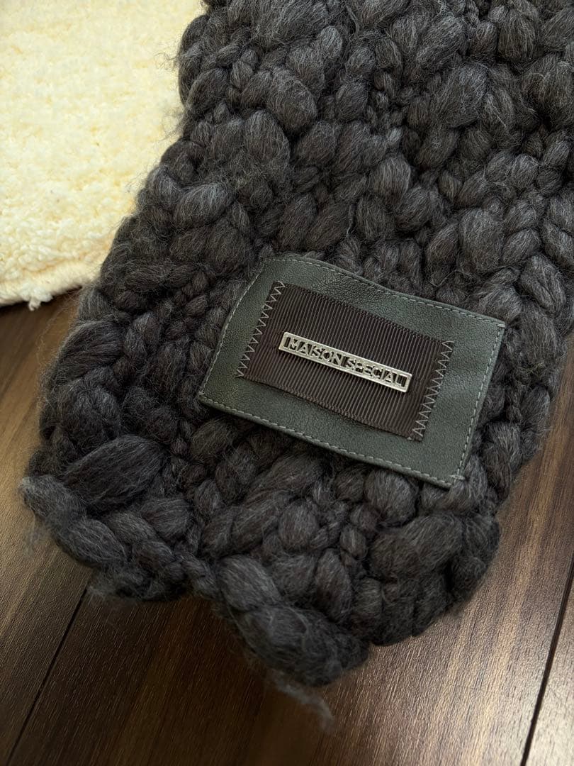 トップス maison special Hand Slub Knit Cardigan