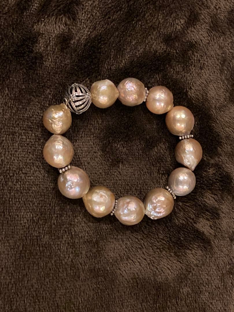 てるあ　Stephen Dweck パールブレスレット