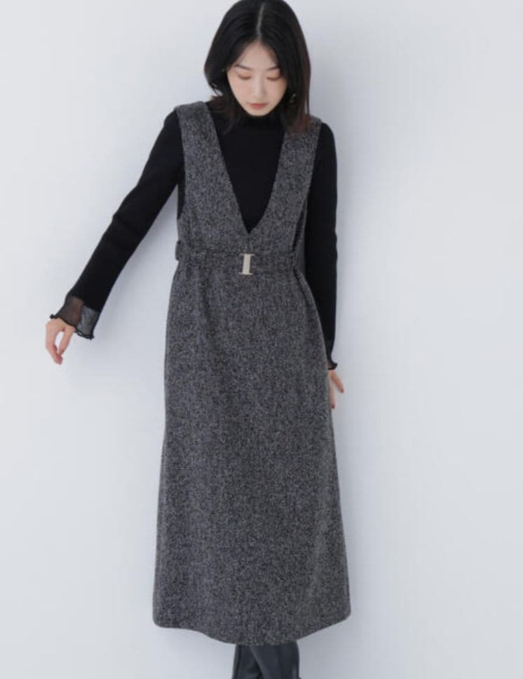 【新品タグ付き】NATURAL BEAUTY BASIC ジャンスカ Mサイズ