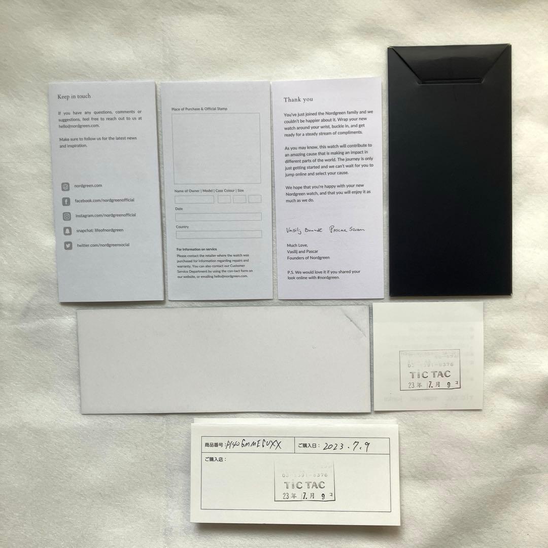 【Nordgeen】 パイオニア メンズ 腕時計