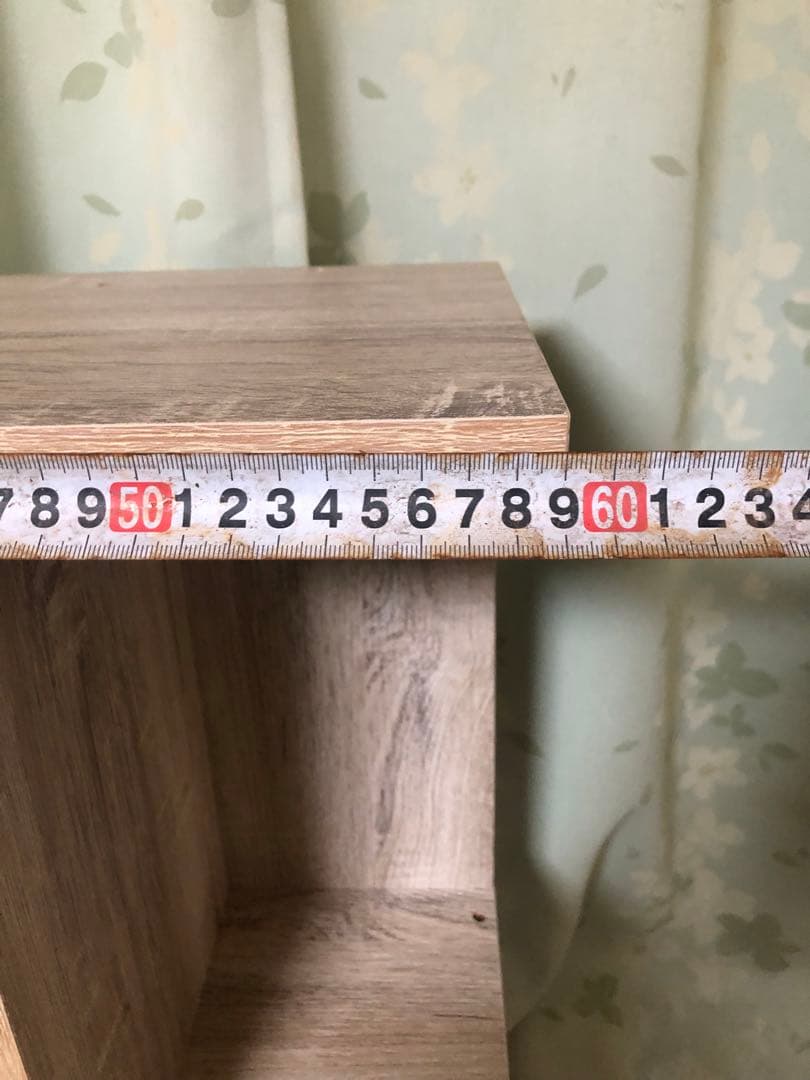 ライトウッド調オープンシェルフ