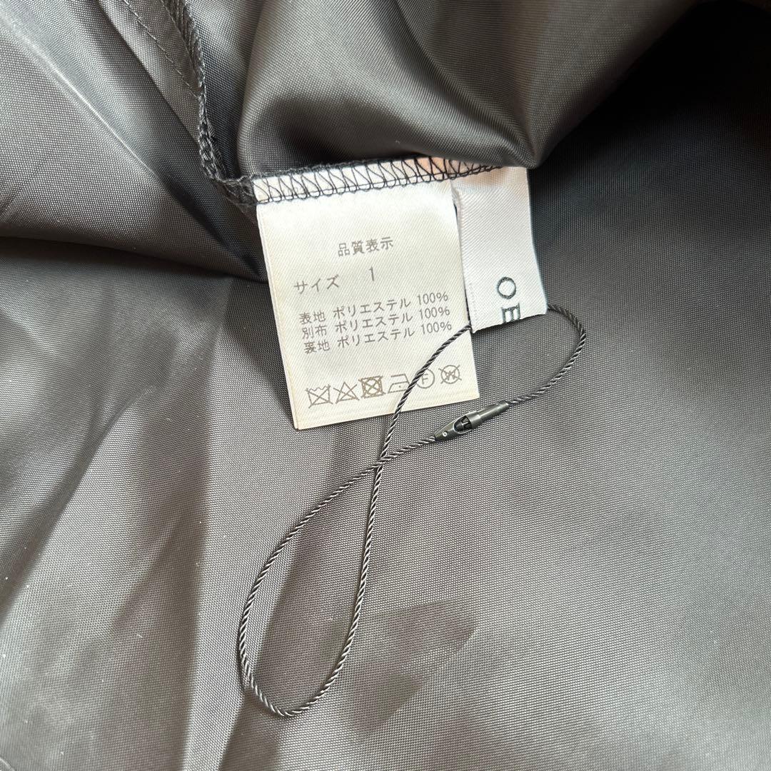 新品未使用　OBLI シルバードットオーガンジースカート