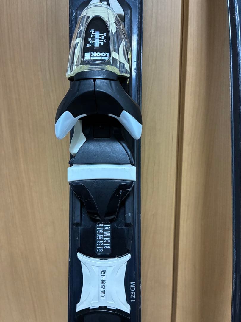 ROSSIGNOL 123cm ショートスキー（サイズ調整可能ビンディング付）