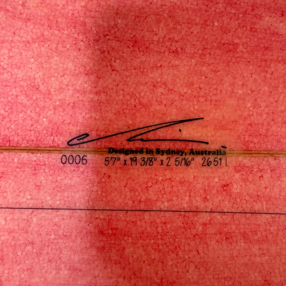 激レア　chilli ショートボード　5’7ft RAREBIRD クアッド