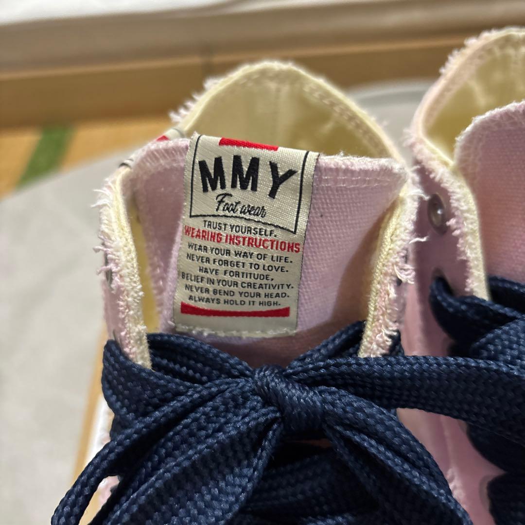 k*k様 ミハラヤスヒロ　ハイカットスニーカー　ピンク