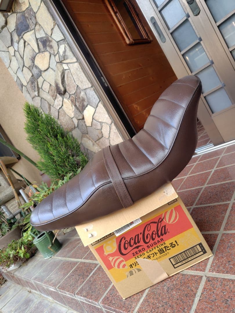 のん様　HONDAシャリィー　chaly６Ｖ用　武政塾三段シートチョビちょび３段