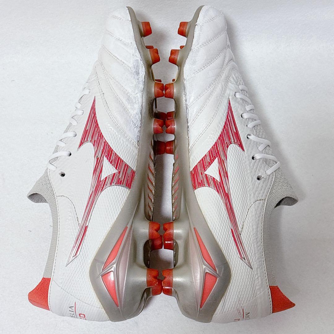 モレリアネオ 4β JAPAN 26.5cm ホワイト　レッド　白　赤