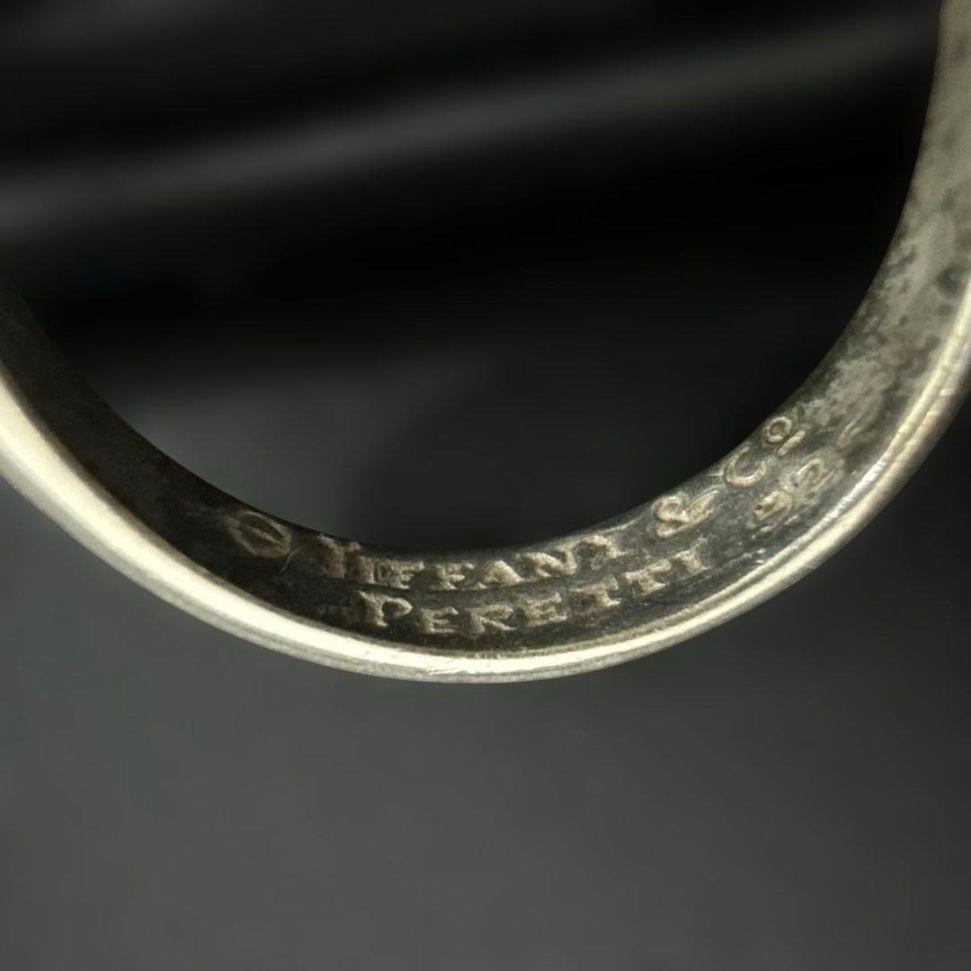 Tiffany & Co. シルバー ハート型オープンリング