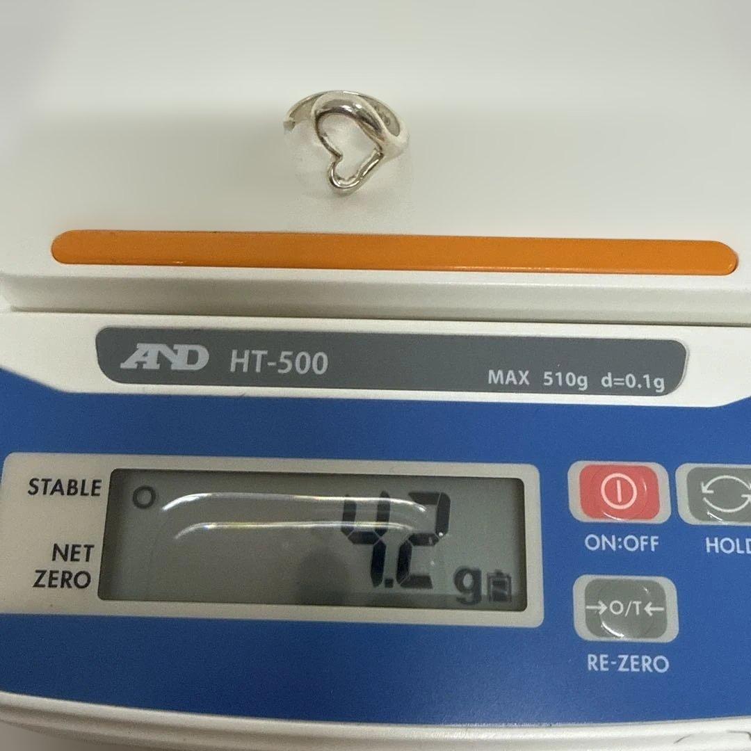 Tiffany & Co. シルバー ハート型オープンリング