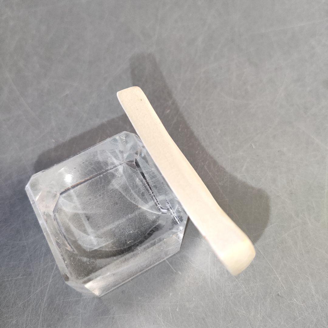 A1265-4/在銘/仁清菊月箸置5客/和食器/懐石道具/