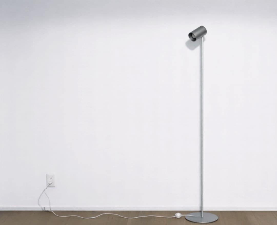 無印良品 MUJI アルミ フロアスタンドライト フロアランプ レトロ 照明