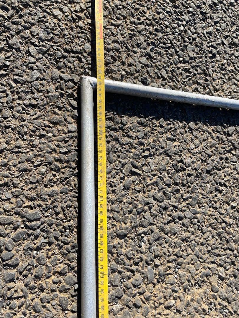 未使用ビニールハウス　パイプハウス Ｍ-12型 ２間×３間 約6坪 錆有り引取り