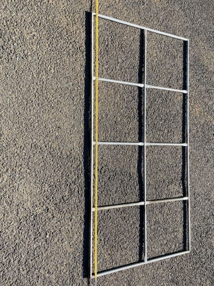 未使用ビニールハウス　パイプハウス Ｍ-12型 ２間×３間 約6坪 錆有り引取り