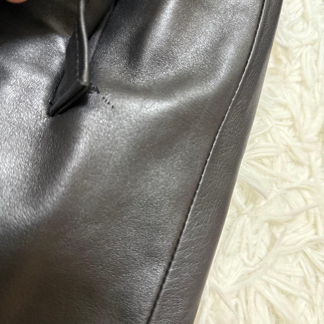 FREEDOM ラムレザー　トレンチコート　Size L 羊革