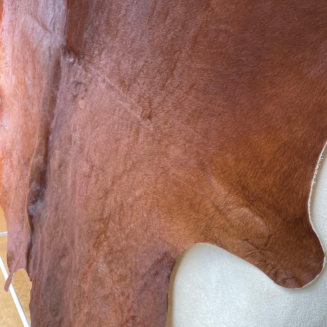 【IKEA】牛革ブラウンマット 未使用