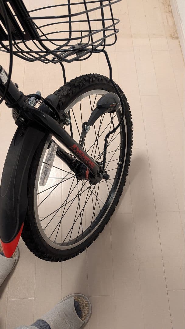 ドライド S3 246HD-L 24インチ 6段変速　ブラック　ヘルメット付