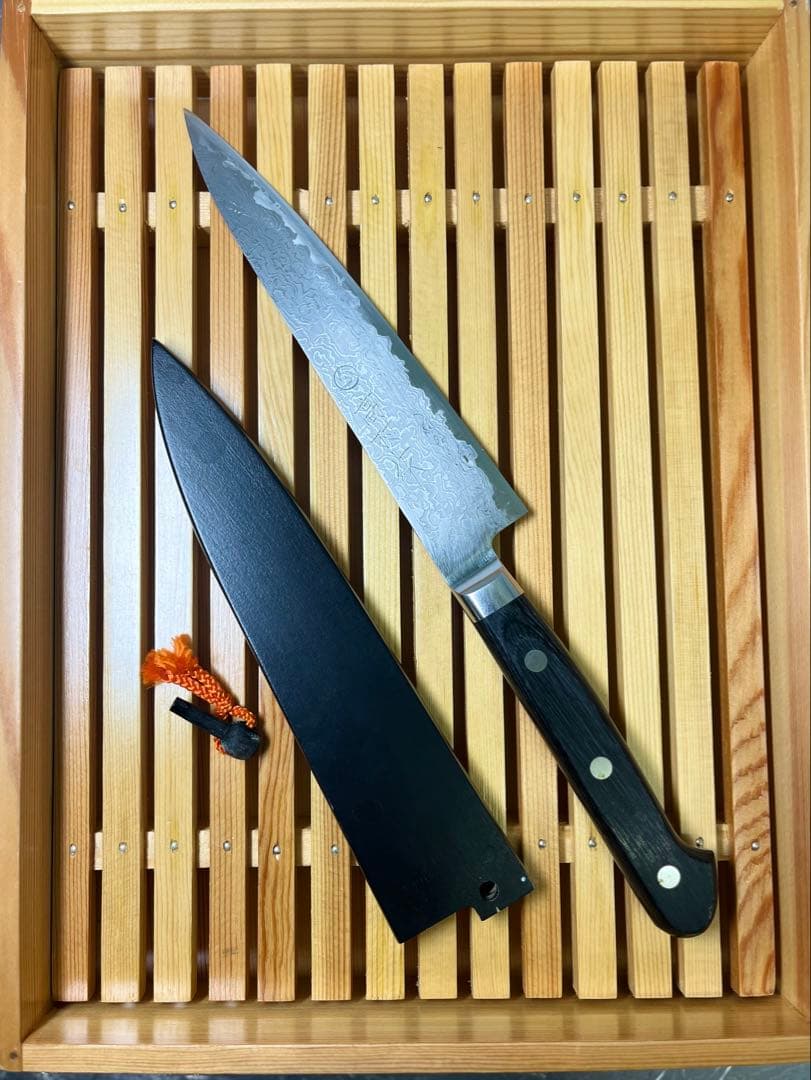 専用　高村刃物　打雲　ダマスカス鋼 ペティナイフ　150mm
