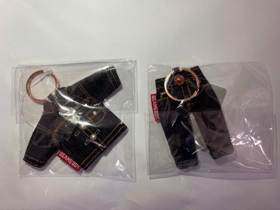 【セット売り】BEAMS BOY(ビームスボーイ)ジャケット＆デニムキーホルダー