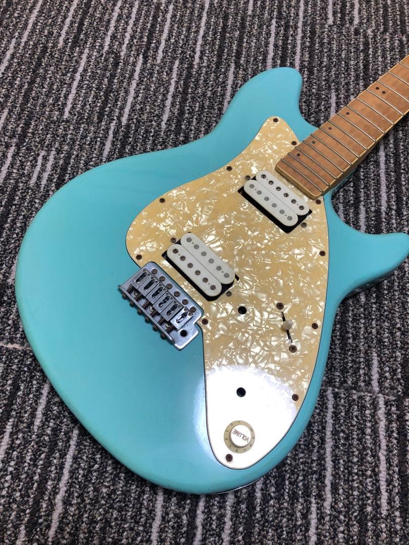 EVH風　Solfege エレキギター アクアブルー