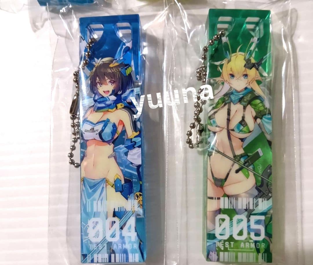 高峰ナダレ　カフェ2　バニースーツプランニング　マグネットキーホルダー　全種