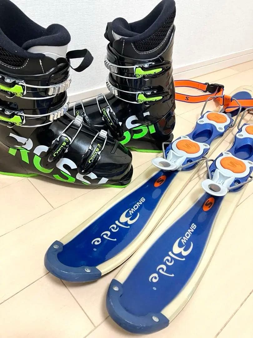 サロモンsalomon 90 ブーツ24ショートスキー スキーボード大阪手渡可！