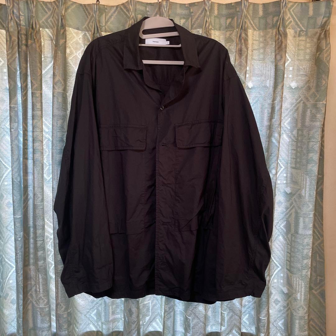 グラフペーパー　タイプライターファティーグシャツ