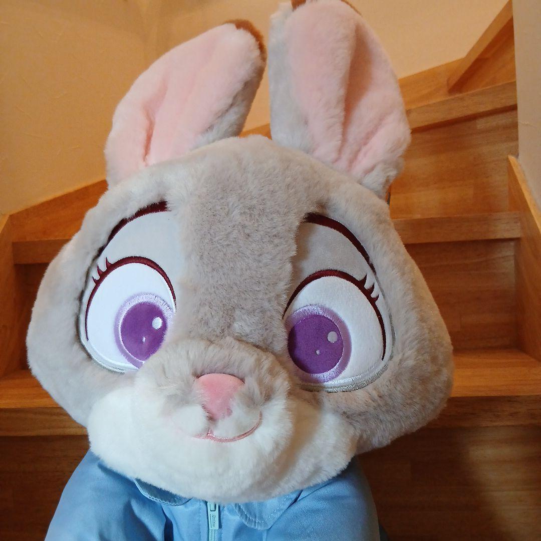 ディズニー　ズートピア　ビッグ　ぬいぐるみ　ジュディ　ブランケット付き　50cm