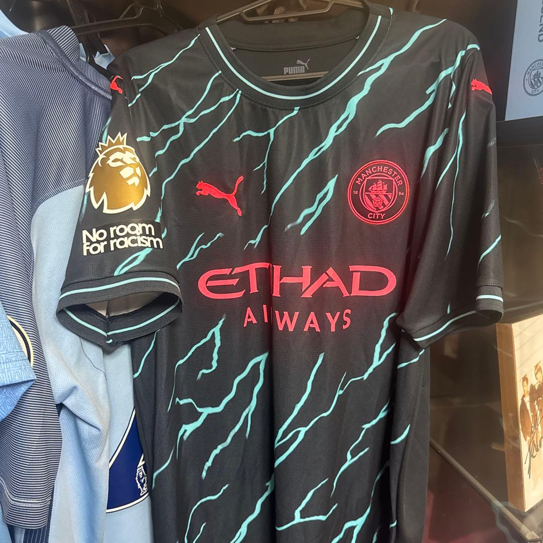 マンチェスターシティ　カイル・ウォーカー　プレミア優勝パッチ付き