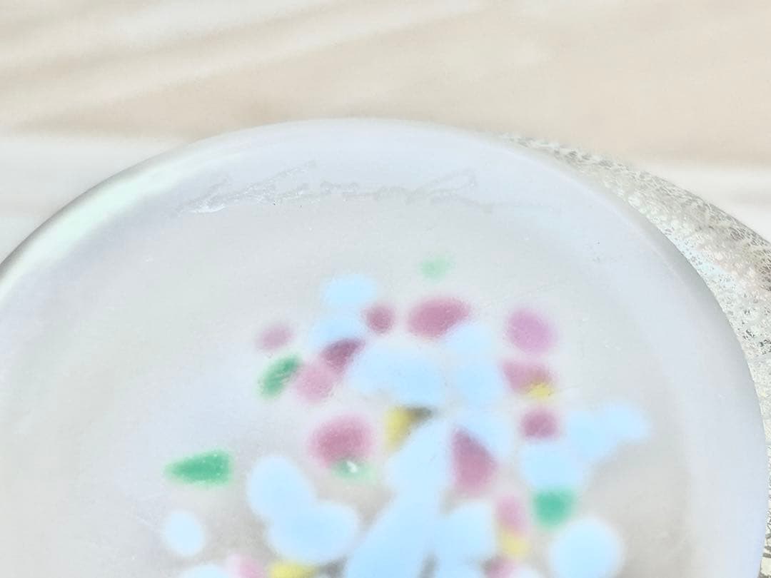 黒木国昭 金彩 鉢 ガラス 小鉢 向付 猪口 和食器 硝子 4点 まとめ売 美品