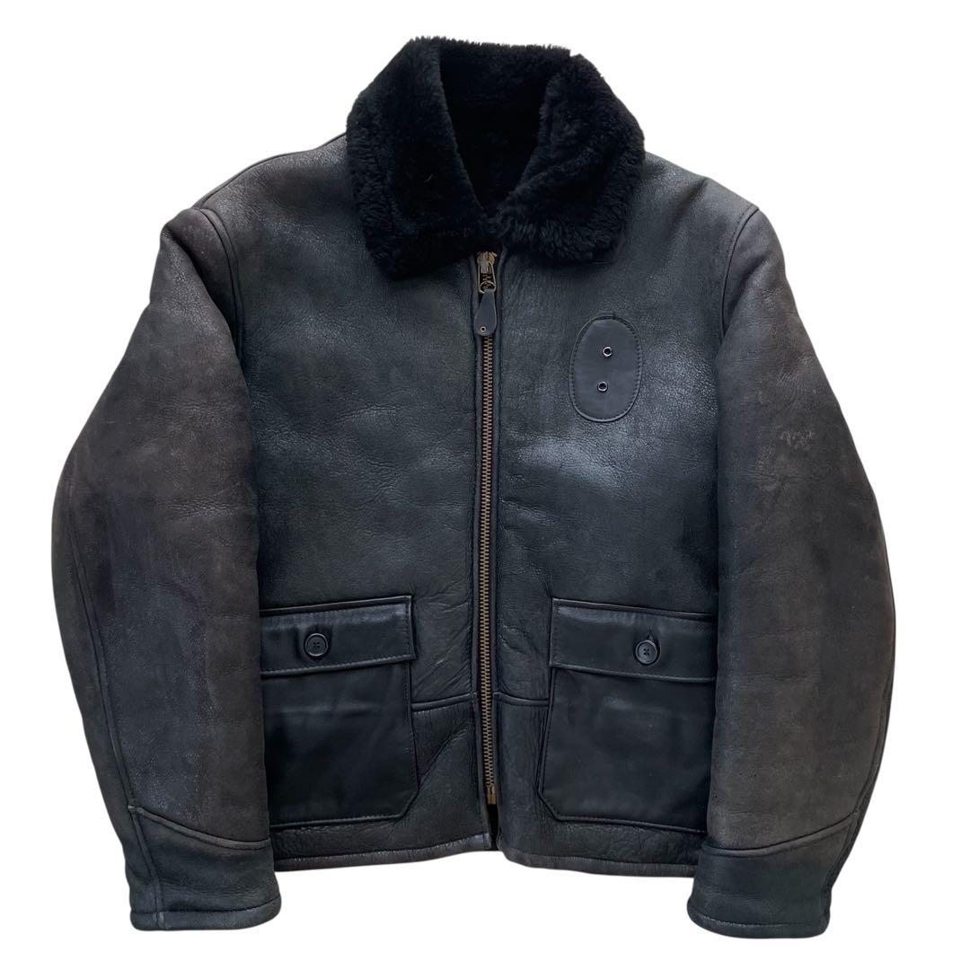 Schott B-3 フライトジャケット 253S ムートン シープスキン 38