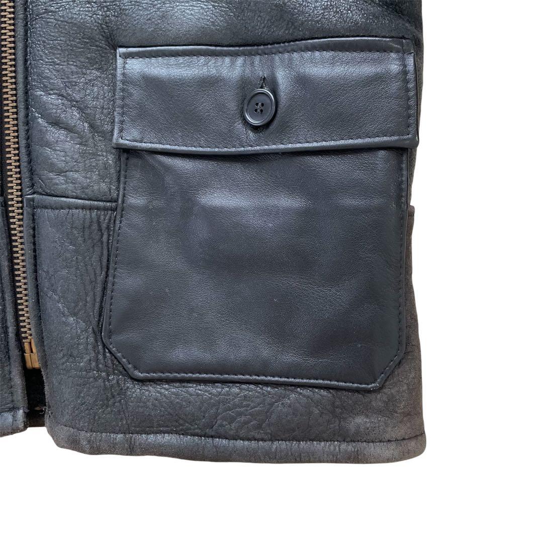 Schott B-3 フライトジャケット 253S ムートン シープスキン 38