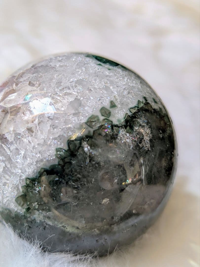 ♡ハイグレードスフィア　アメジスト　スフィア♡　笑口 オールカット