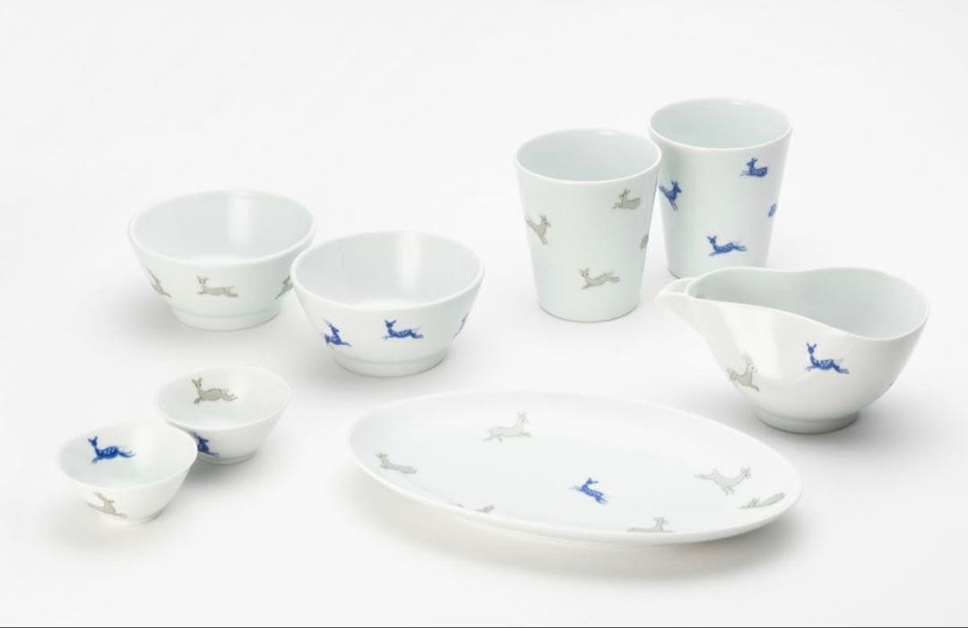 【新品未使用】【新製品】深川製磁 KOJIKA 小鉢/ボウル ブルー ２点