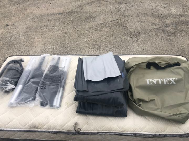 1人乗りインテックス ゴムボート INTEX