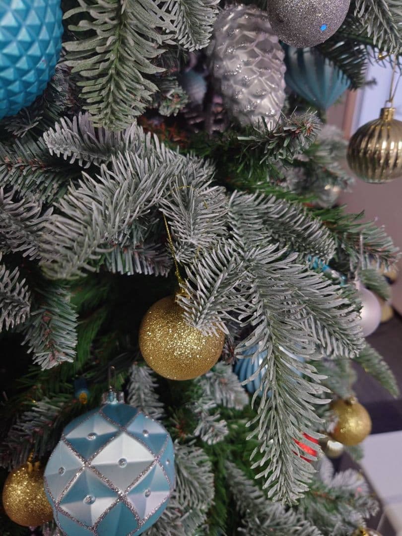 クリスマスツリー 230センチ〜240センチ　飾りや電飾多数　セット　店舗使用