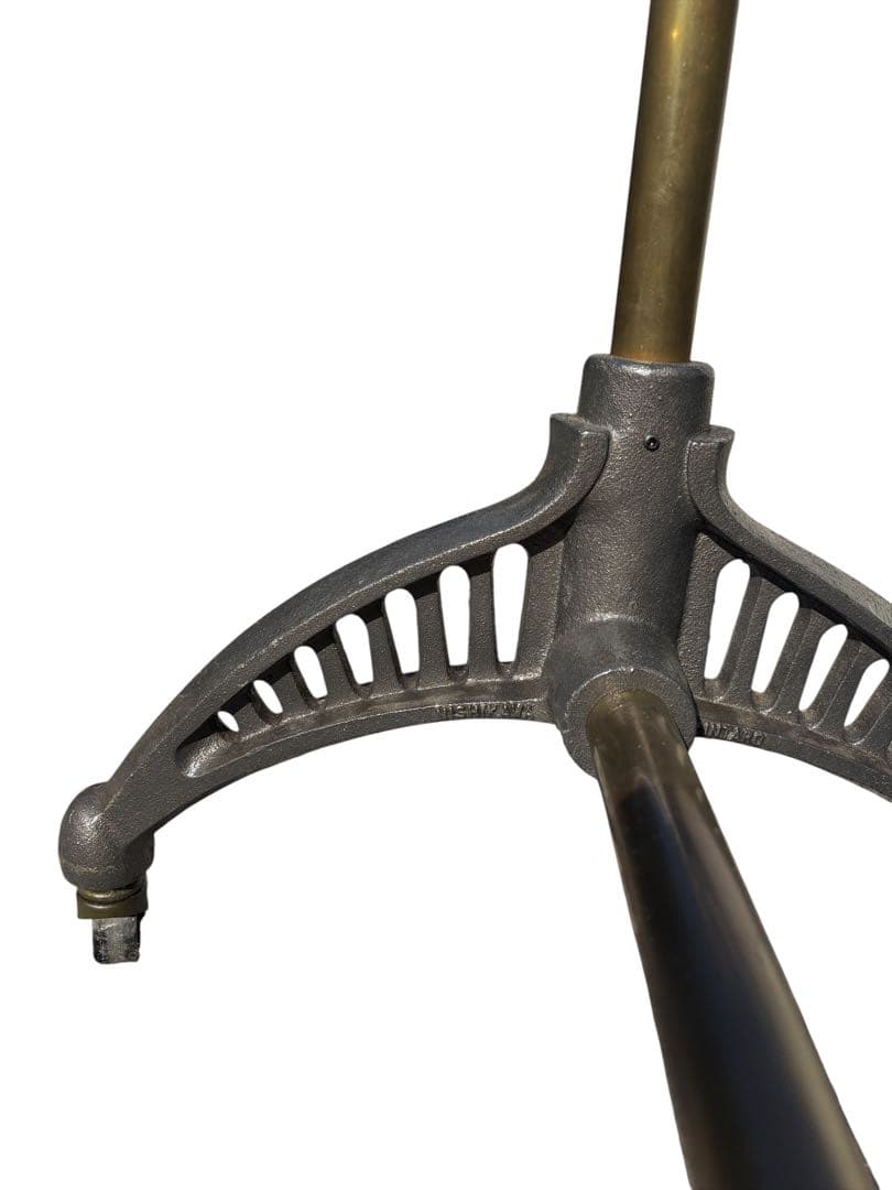 西川金太郎 廃盤品 アンティーク真鍮ゴールドハンガーラック　送料無料