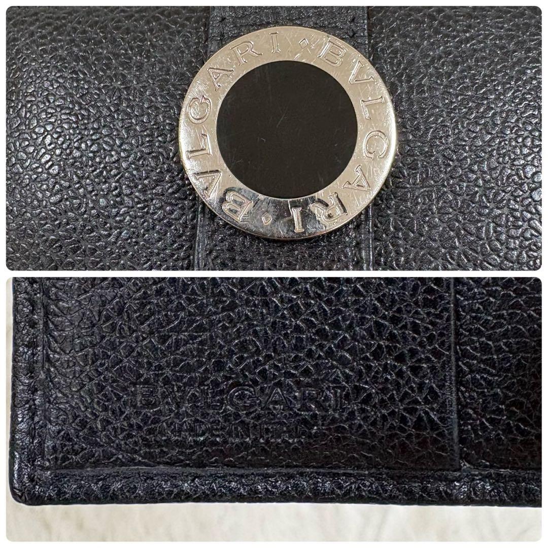 美品✨ BVLGARI ミニ財布 ロゴマニア クラシコ ビーゼロワン 刻印