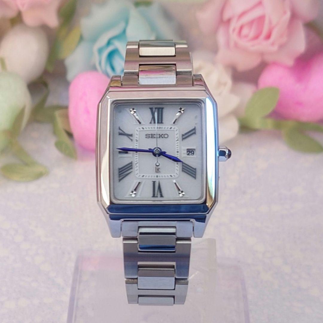 値下げ中❗️セイコーLUKIA腕時計SEIKO ルキア 1B22-O電波ソーラー