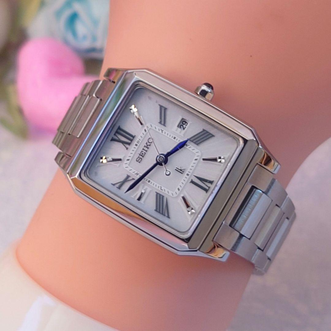 値下げ中❗️セイコーLUKIA腕時計SEIKO ルキア 1B22-O電波ソーラー