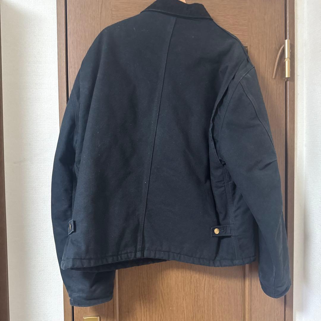 カーハート　ダックジャケット　ブラック