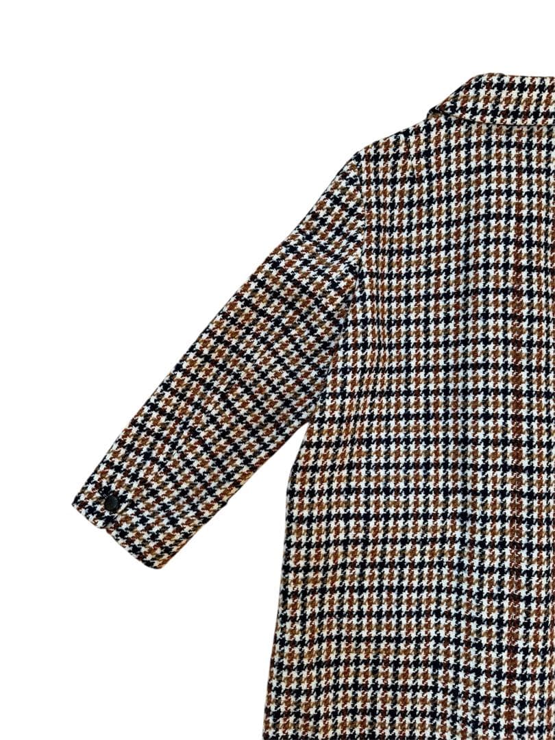 大きいサイズ♡希少♡23区♡ループヤーン チェック ツイード ロングコート