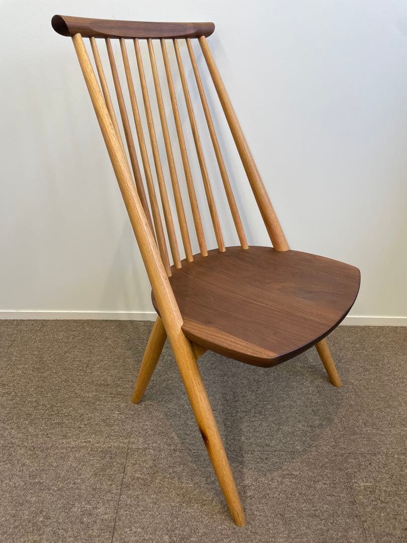 ② 柏木工 KASHIWA ダイニングチェア CIVIL系 1脚 無垢材