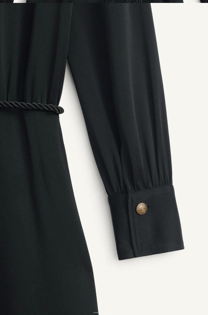 ZARA ケイト・モス　Kate Moss　ベルト付きパラッツォジャンプスーツ