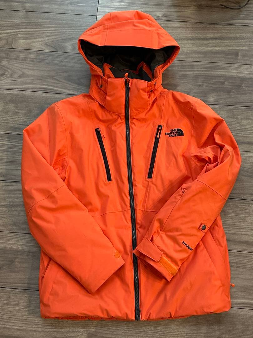 ザ　ノースフェイス　スキー　ボード　ウェア　L M メンズ　レディース　オレンジ